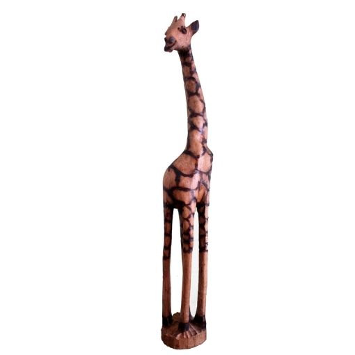 Wooden Giraffe Stand Luv Afrika Online
